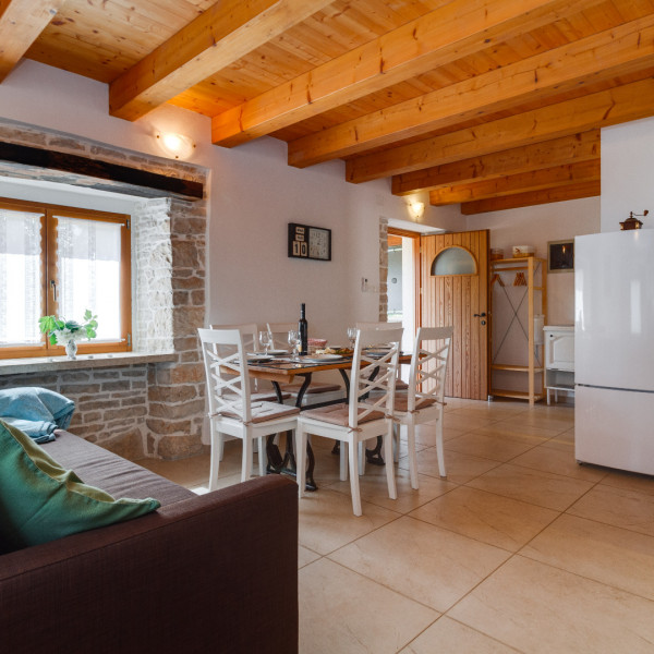 Living room, Stone House Vita, Stone House Vita with salted Pool, Glavani, Istria Barban