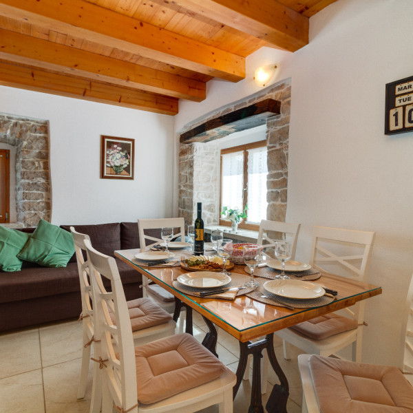 Living room, Stone House Vita, Stone House Vita with salted Pool, Glavani, Istria Barban