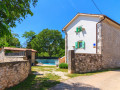 Außenbereich, Stone House Vita mit gesalzenem Pool, Glavani, Istrien Barban